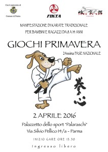 LOCANDINA GIOCHI PRIMAVERA 2016