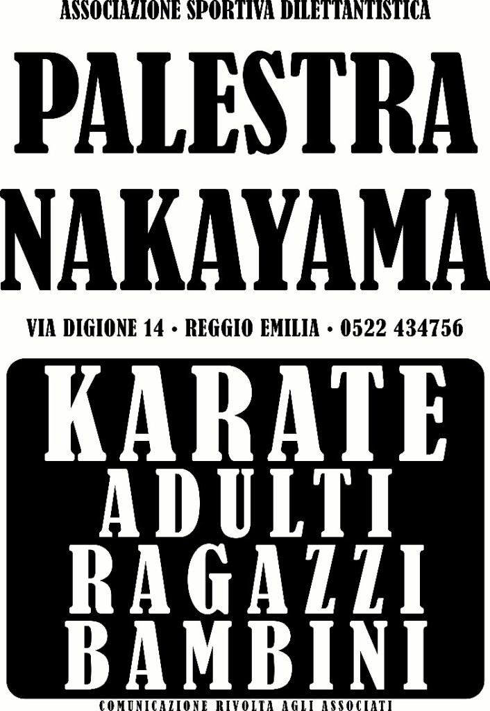 corsi KARATE 2016 – 2017