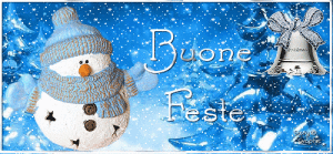 Buone feste snow