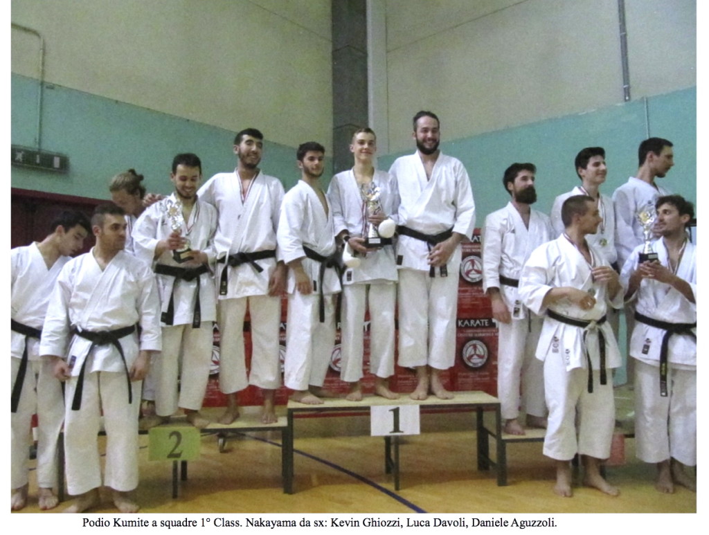 Super Nakayama ai regionali di karate