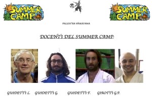 DOCENTI DEL SUMMER CAMP 2019
