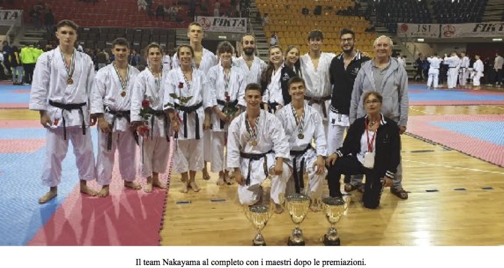 Asd Nakayama squadra campione d’Italia