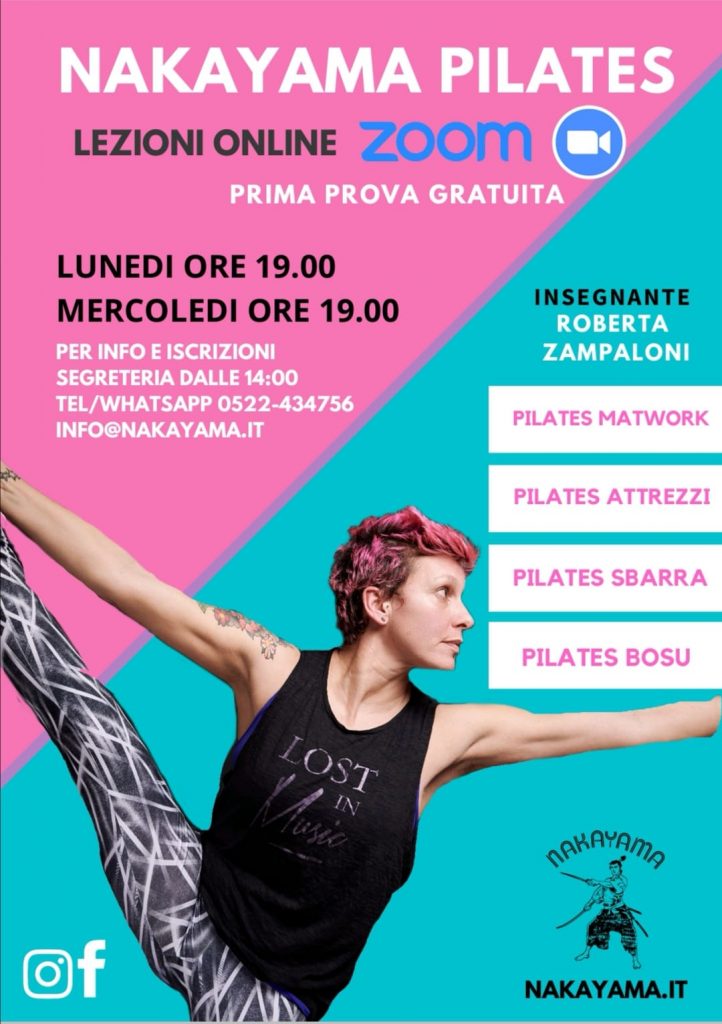 Nakayama Pilates – lezioni online