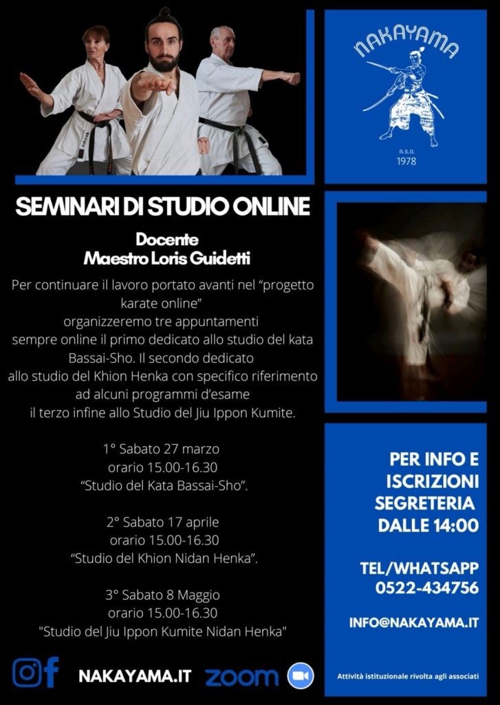 SEMINARI DI STUDIO ONLINE