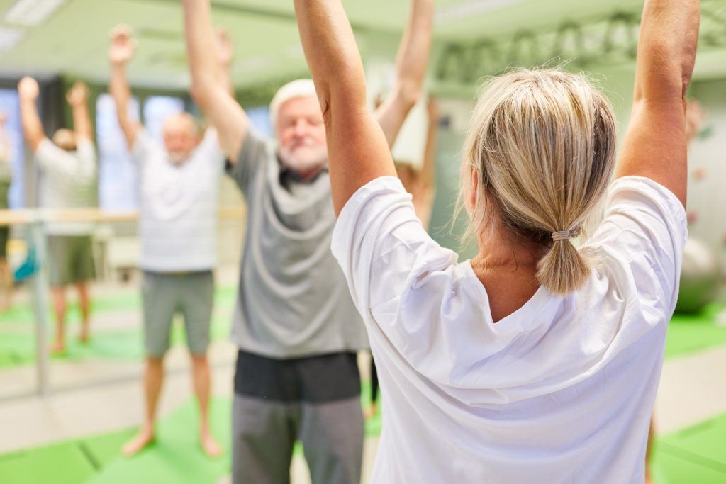 Ginnastica terza età